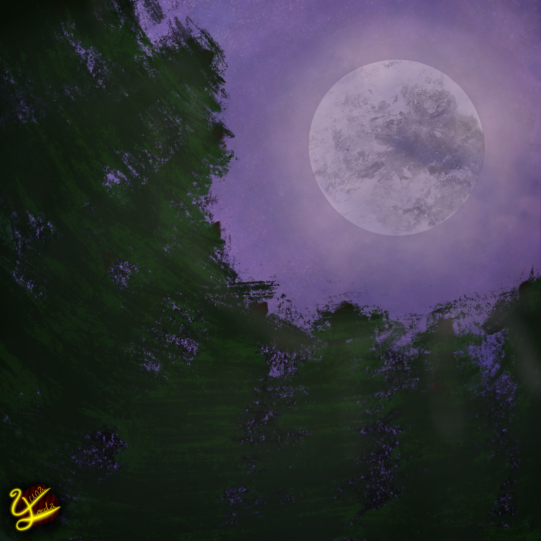Forest Moon (Art by Yunasoda)